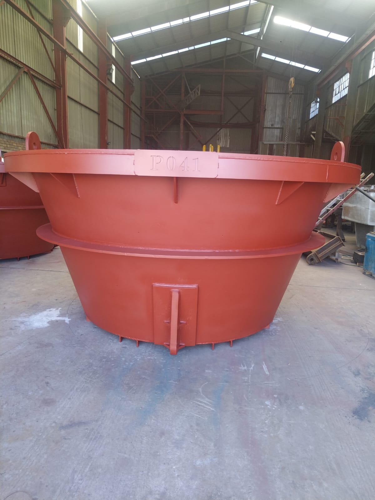 34-ton slow-cool pot fabricated by Elegant SA